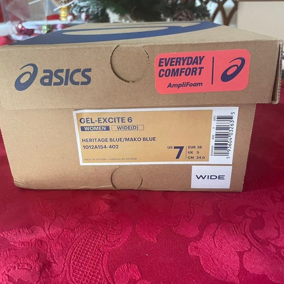 Women's Asics Gel Excite 6 Running Shoes Wide - Picture 2 of 7